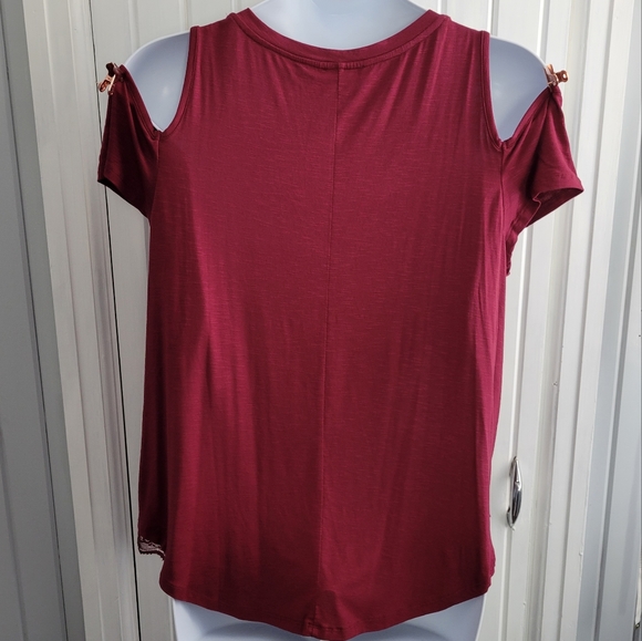 Lane Bryant Cold Shoulder Top - Picture 2 of 5